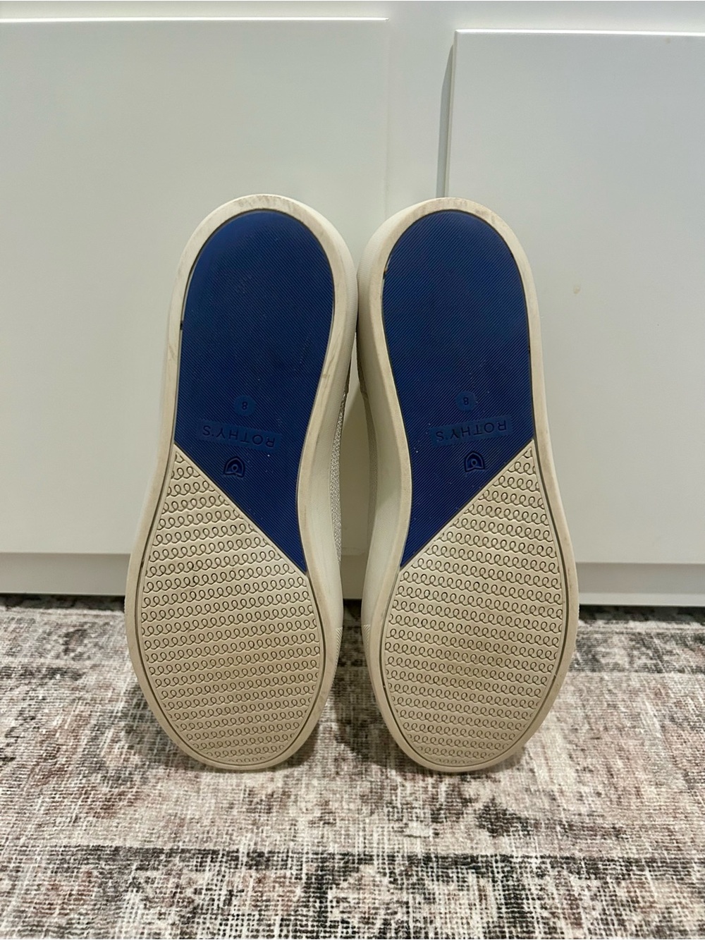 Rothy’s The Original Slip On Sneakers in Sand Color - Size 8 - Picture 8 of 13